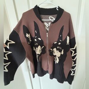 Dressed in Lala Ride or Die Knit Bomber Jacket